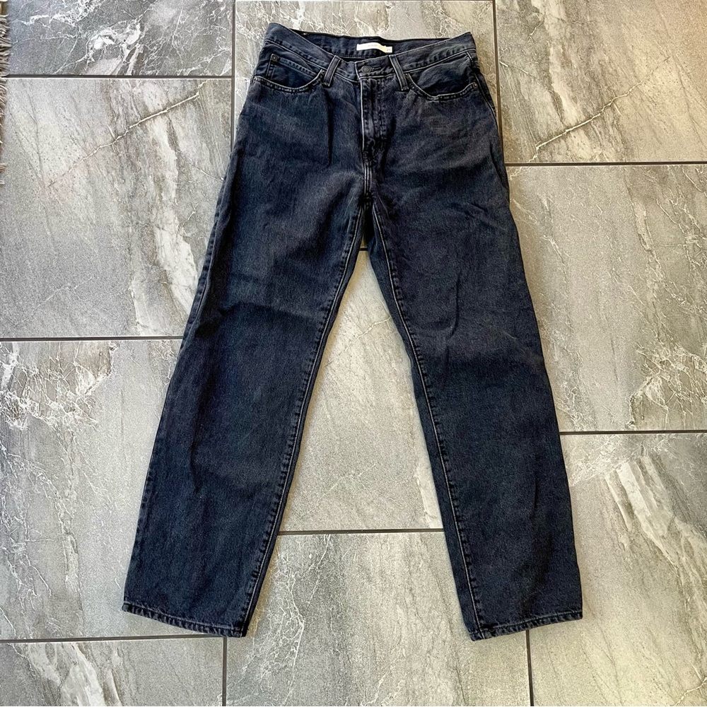🖤 Levi’s '94 Baggy Jeans Grey / Black size 28 x 31 100% Cotton neutral classic